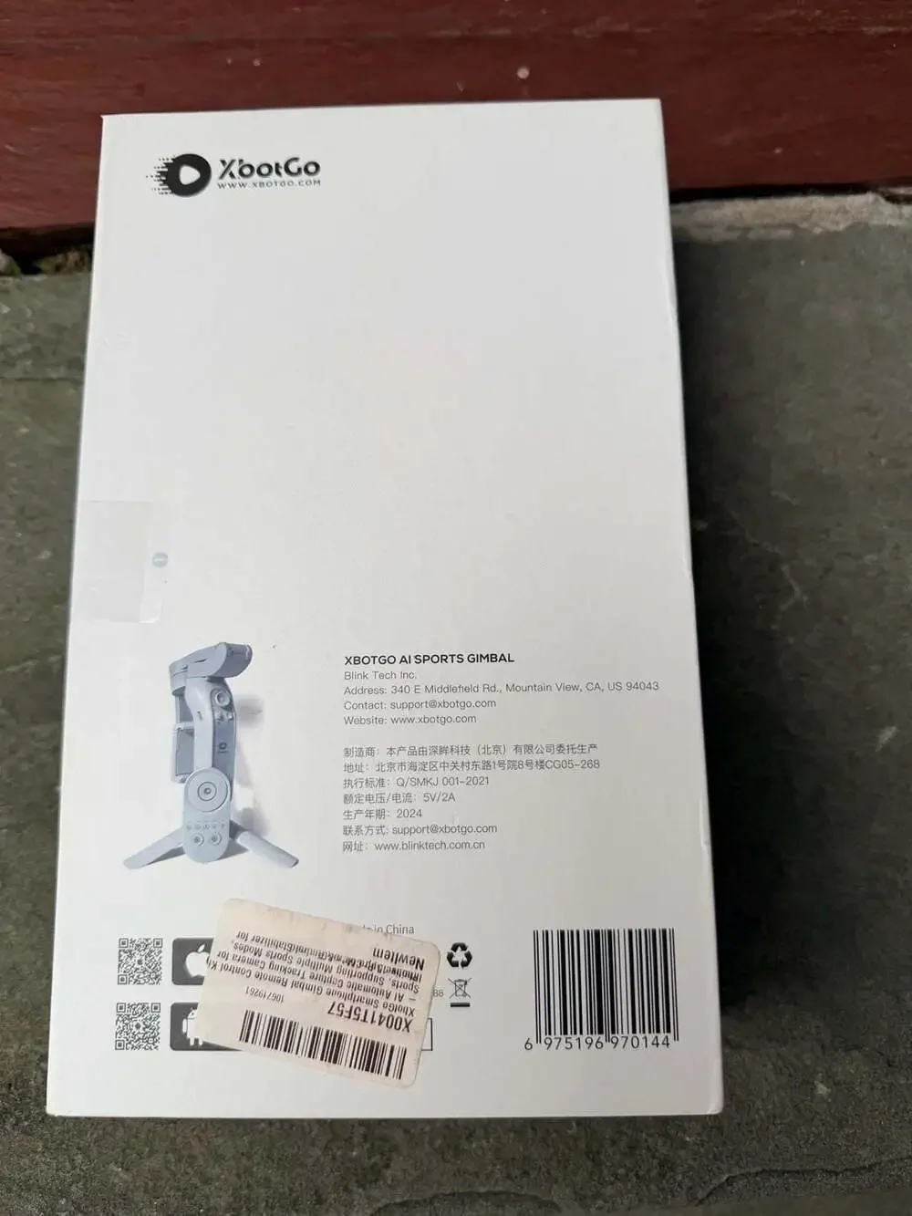 XbotGo AI Sports Gimbal and Remote Controller Kit